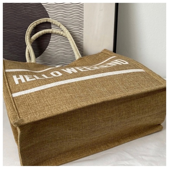 Boho Trendy Hello Weekend Bag! - Picture 3 of 5